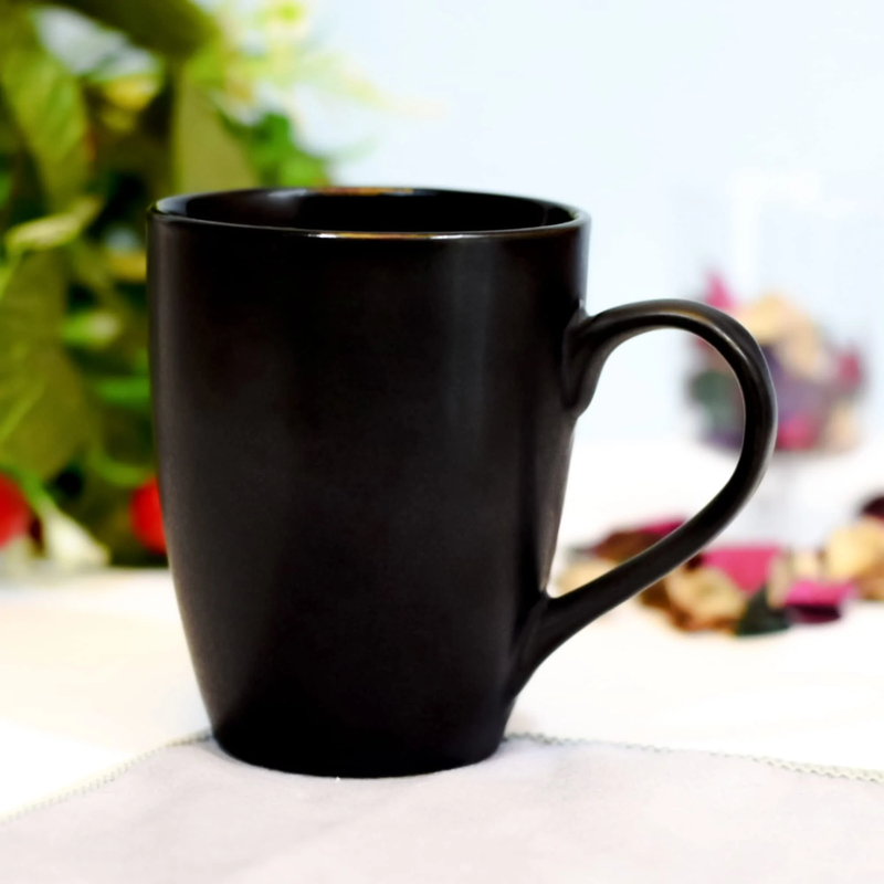 Ceramic Black Coffee Mugs